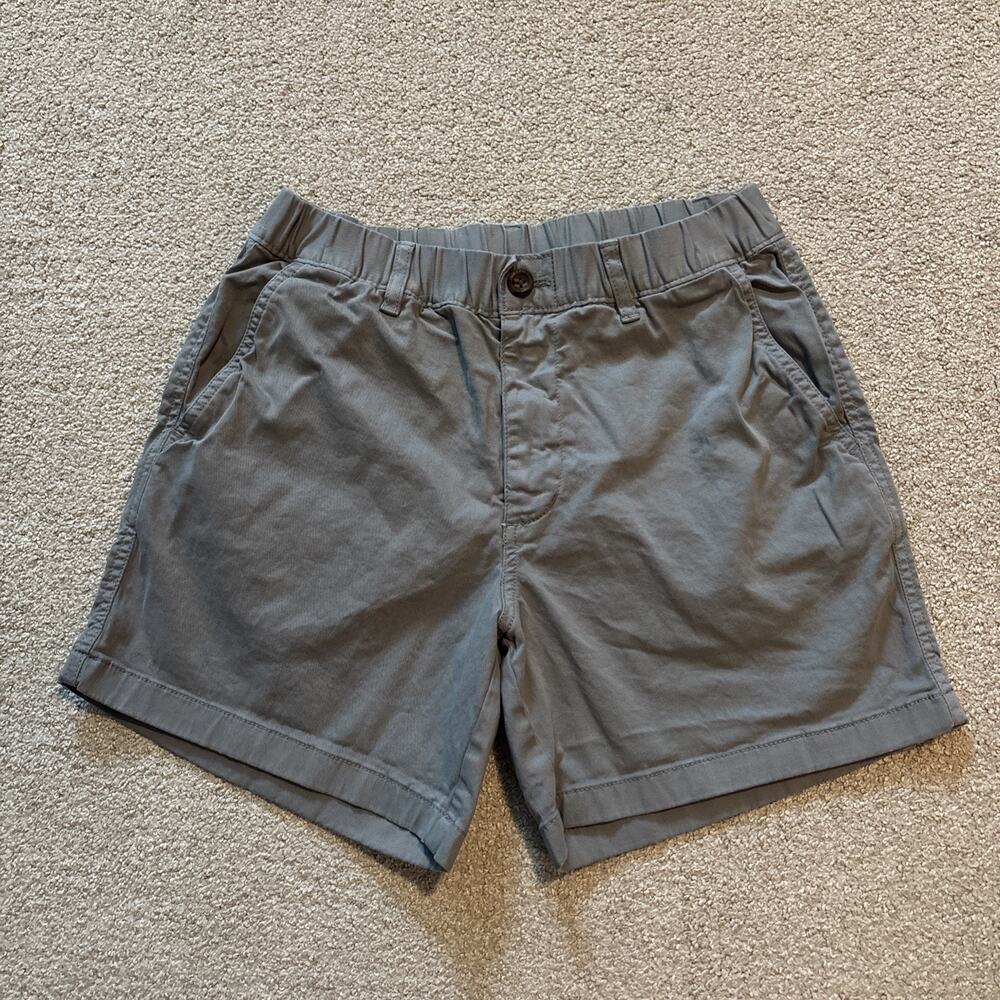 Bear Bottom Clothing Shorts Mens Khaki Gray Stretch 5.5" Inseam Chino Preppy M
